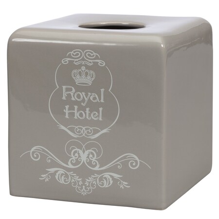 Creative Bath Products Royal Hotel Tissue Cover, Multi